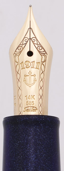 Sailor 1911S Fountain Pen - Standard Size, Shining Blue